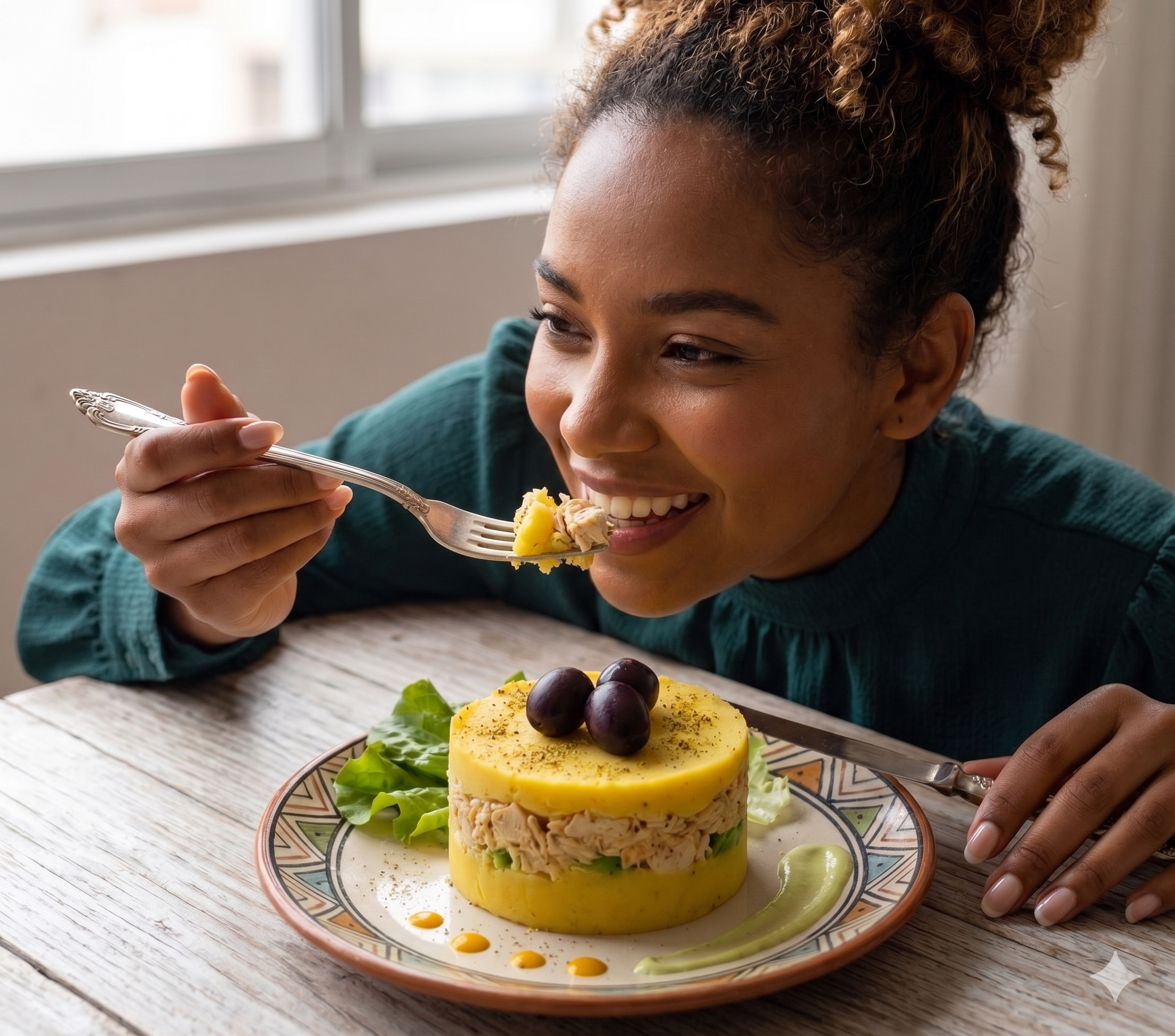 Causa Limeña de Pollo