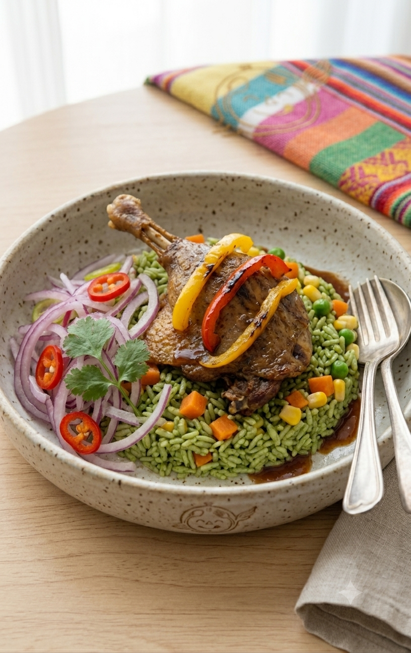 Arroz con pato