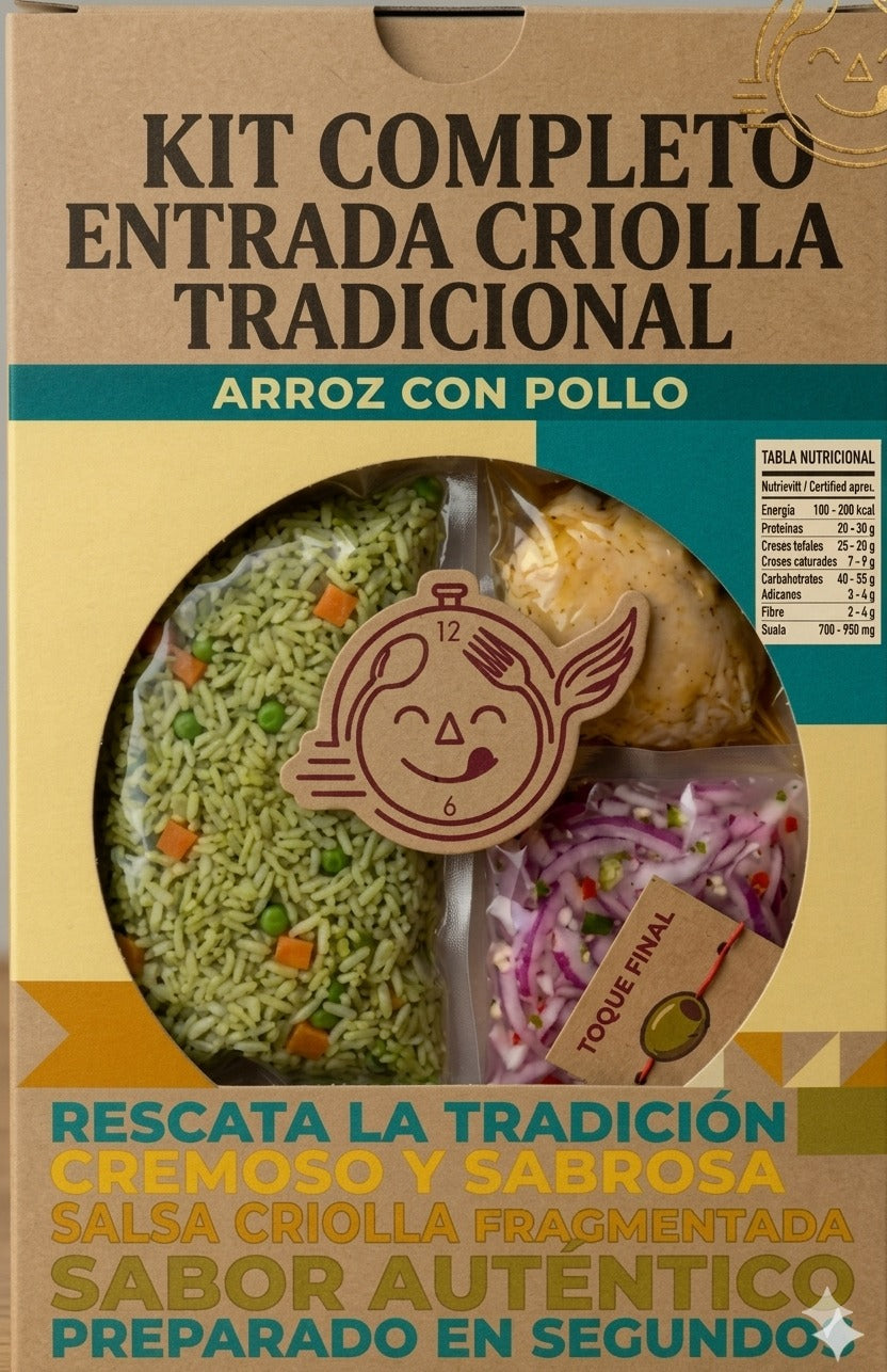 Arroz Con Pollo Empacado Al Vacío